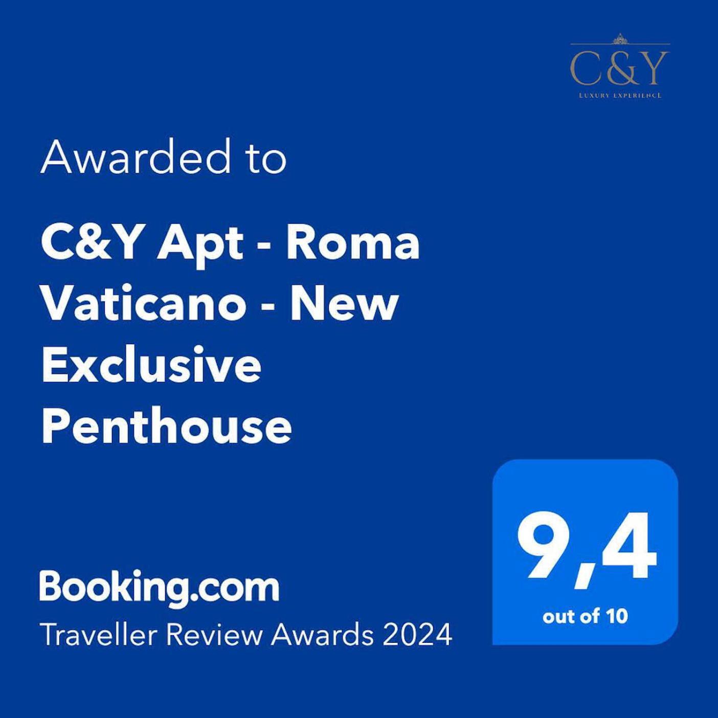 C&Y Apt - Roma Vaticano - New Exclusive Penthouse ภายนอก รูปภาพ